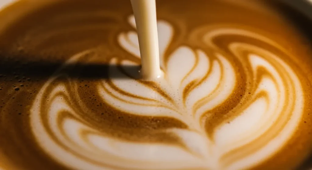 Why Breve Coffee is Worth Trying ? 18 Breve Macchiato A stained version where the espresso is poured over the steamed half-and-half, creating a bolder coffee flavor.