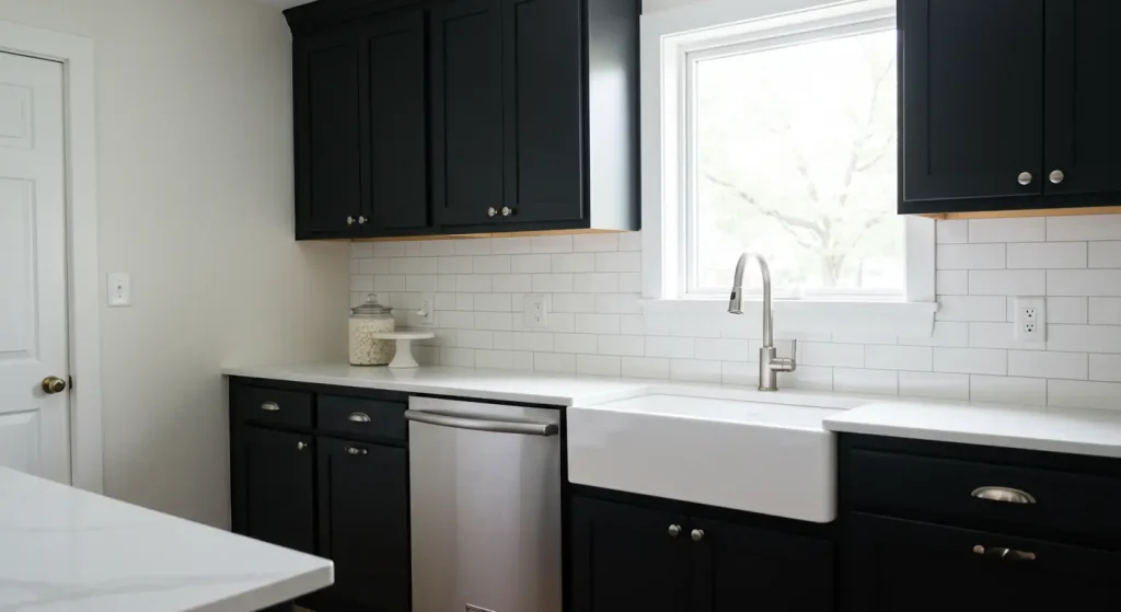 Best Black Kitchen Cabinets Ideas 17 Backsplash Ideas for Black Kitchen Cabinets Explore Variety