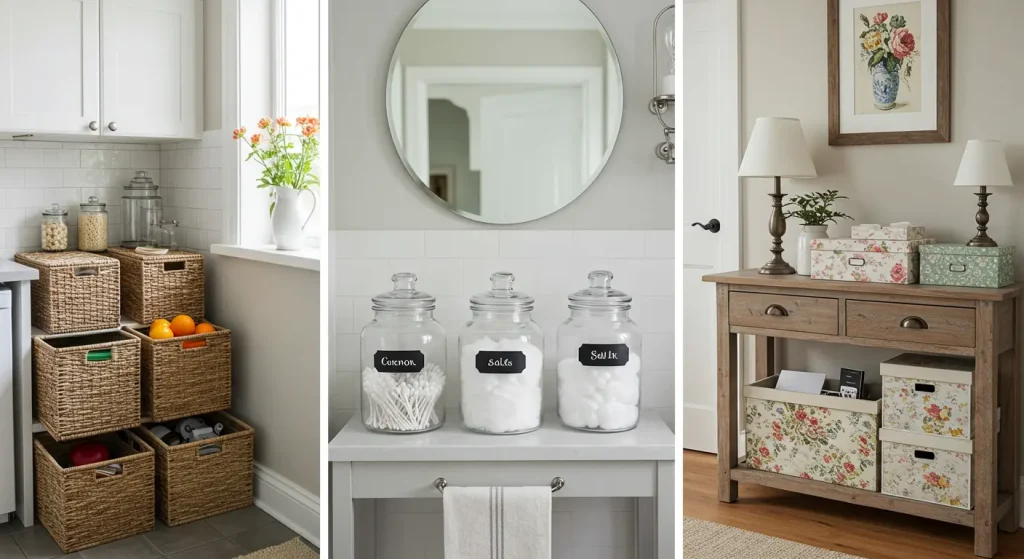 Your Kitchen Island: Stylish Decor Ideas 14 Functional Decor Ideas Storage Solutions Incorporate decorative baskets, jars, or containers that also serve as storage for utensils, spices, or fruits