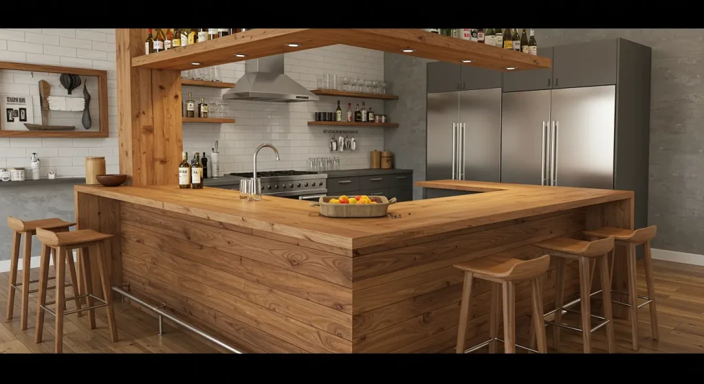 Your Kitchen Island: Stylish Decor Ideas 17 Aesthetic Enhancements for Your Kitchen Island Textures and Materials Wood Incorporate wood elements, such as a butcher block countertop or wooden bar stools, to bring warmth and a natural feel to the space.